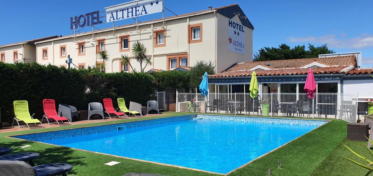 Hotel Althea - Piscine Et Sauna Béziers Exterior foto